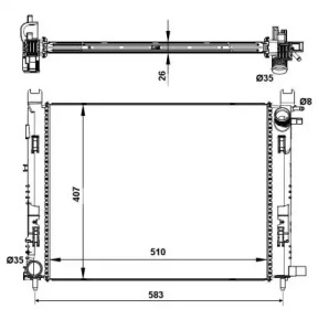 Теплообменник WILMINK GROUP WG1723394