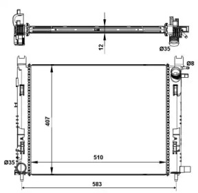 Теплообменник WILMINK GROUP WG1723395