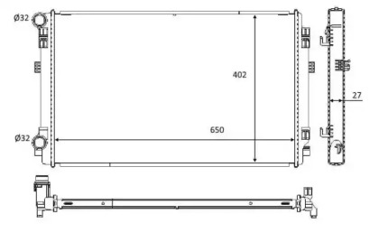 Теплообменник WILMINK GROUP WG1723403