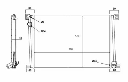 Теплообменник WILMINK GROUP WG1723422