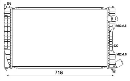 Теплообменник WILMINK GROUP WG1723531