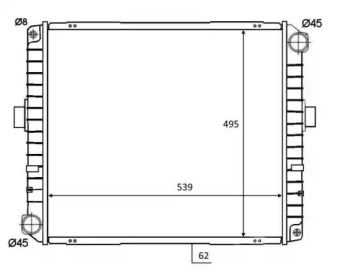 Теплообменник WILMINK GROUP WG1723535