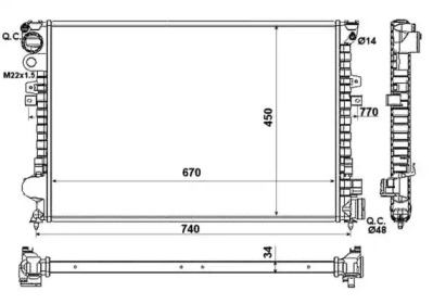 Теплообменник WILMINK GROUP WG1723595