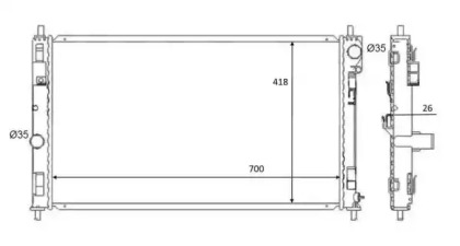 Теплообменник WILMINK GROUP WG1723628