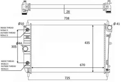 Теплообменник WILMINK GROUP WG1723652