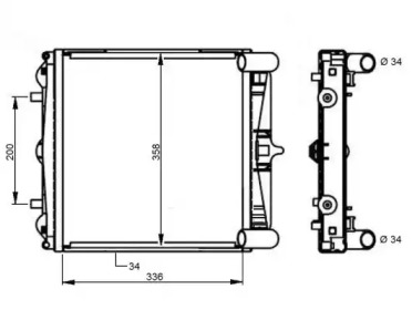 Теплообменник WILMINK GROUP WG1723653