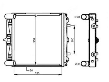 Теплообменник WILMINK GROUP WG1723654