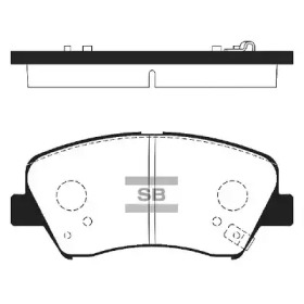 Комплект тормозных колодок FI.BA FBP4249