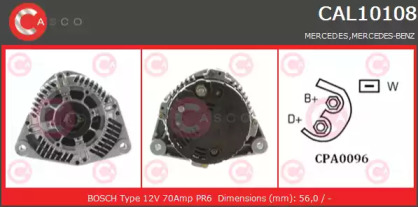 Генератор CASCO CAL10108AS