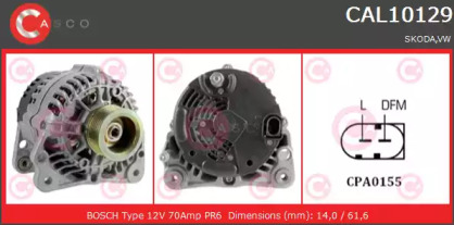 Генератор CASCO CAL10129GS