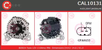 Генератор CASCO CAL10131AS