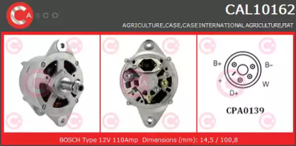 Генератор CASCO CAL10162AS