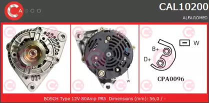 Генератор CASCO CAL10200GS