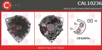 Генератор CASCO CAL10236AS