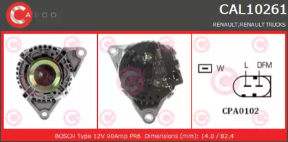 Генератор CASCO CAL10261AS