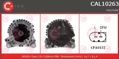 Генератор CASCO CAL10263AS