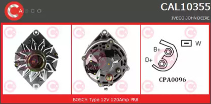 Генератор CASCO CAL10355AS