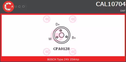 Генератор CASCO CAL10704AS