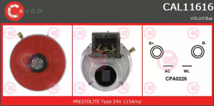 Генератор CASCO CAL11616GS