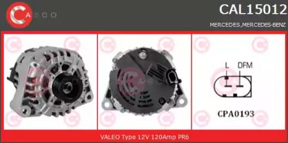 Генератор CASCO CAL15012AS