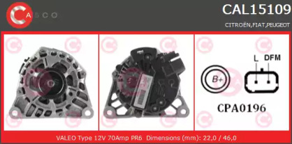 Генератор CASCO CAL15109GS