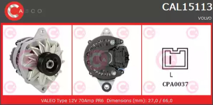 Генератор CASCO CAL15113AS