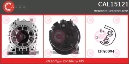 Генератор CASCO CAL15121AS