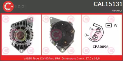 Генератор CASCO CAL15131AS