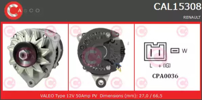 Генератор CASCO CAL15308AS