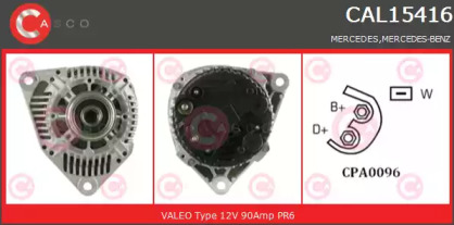 Генератор CASCO CAL15416GS