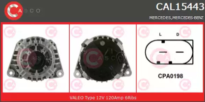 Генератор CASCO CAL15443GS