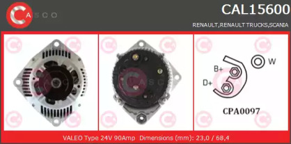 Генератор CASCO CAL15600AS