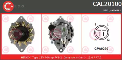 Генератор CASCO CAL20100AS