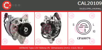 Генератор CASCO CAL20109AS