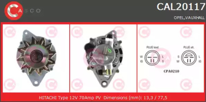 Генератор CASCO CAL20117AS