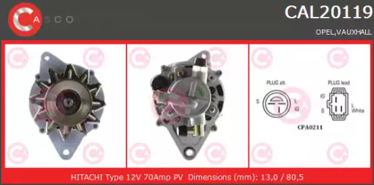 Генератор CASCO CAL20119AS