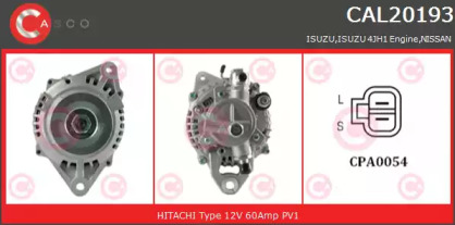 Генератор CASCO CAL20193AS