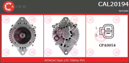 Генератор CASCO CAL20194AS