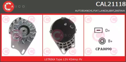 Генератор CASCO CAL21118GS