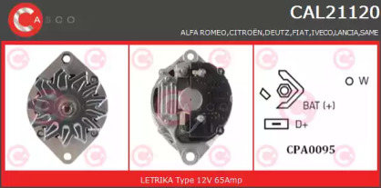 Генератор CASCO CAL21120AS