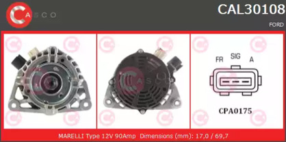 Генератор CASCO CAL30108GS