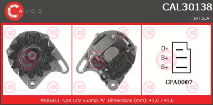 Генератор CASCO CAL30138GS