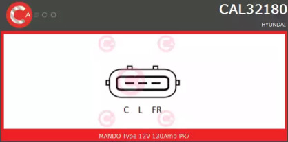 Генератор CASCO CAL32180GS