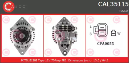 Генератор CASCO CAL35115AS