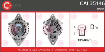 Генератор CASCO CAL35146AS