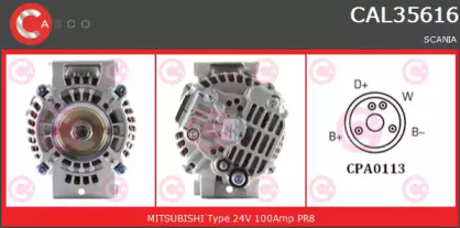 Генератор CASCO CAL35616GS