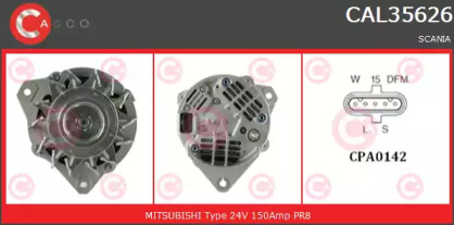 Генератор CASCO CAL35626GS