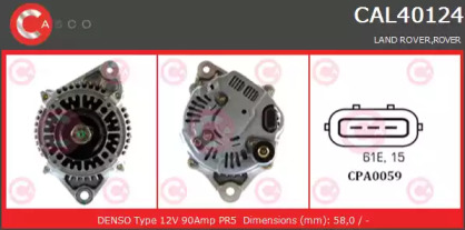 Генератор CASCO CAL40124AS