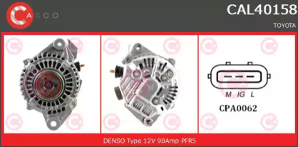 Генератор CASCO CAL40158AS