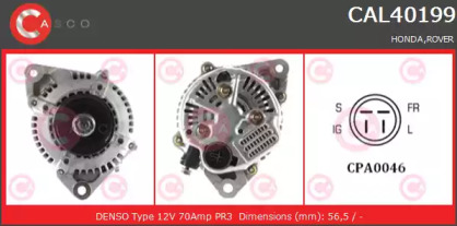 Генератор CASCO CAL40199AS